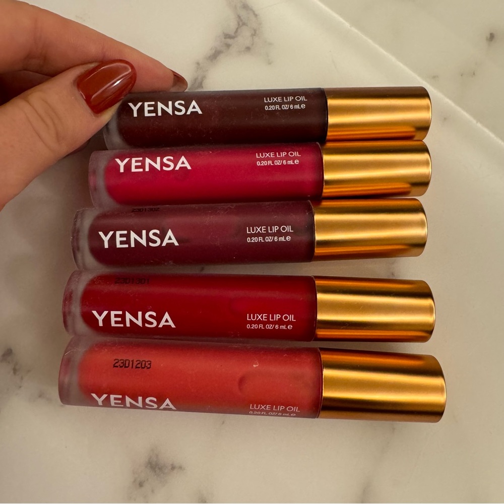 Yensa LUXE LIP OIL bundle of 5